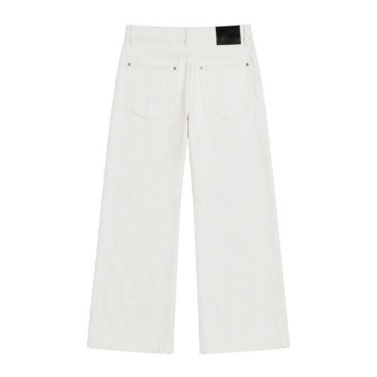 Mobius Selvedge Bootcut - White