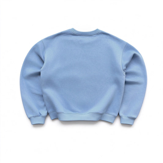 Mobius Crew Neck Sweatshirt - Whispy Blue