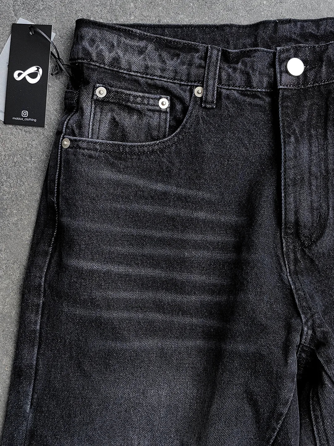 Mobius Obsidian Baggy Jeans