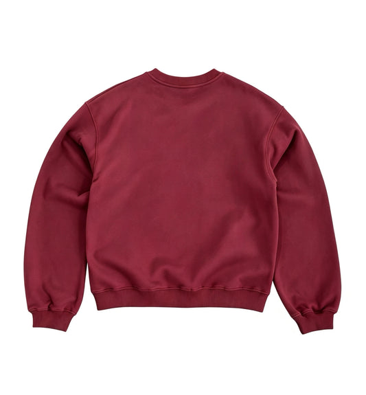 Mobius Crew Neck Wine-ish Red