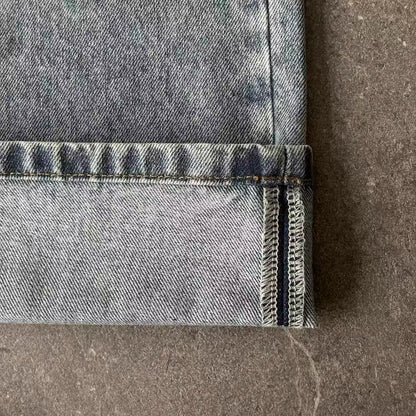 Mobius Snow-Washed  Baggy Jeans