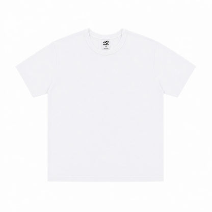 Mobius 240g Cropped Baby Tee - White