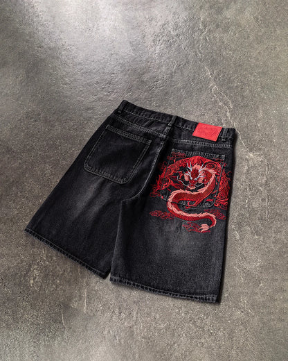 Mobius Red Dragon Jorts Pre-sale