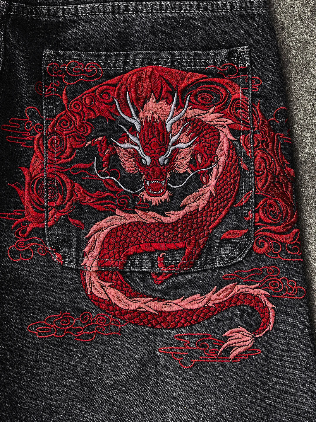 Mobius Red Dragon Jorts Pre-sale