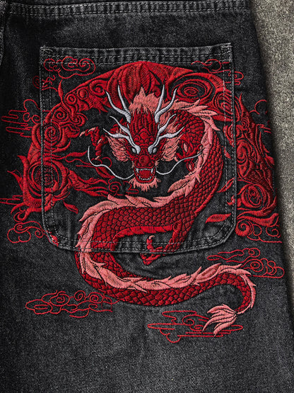 Mobius Red Dragon Jorts Pre-sale
