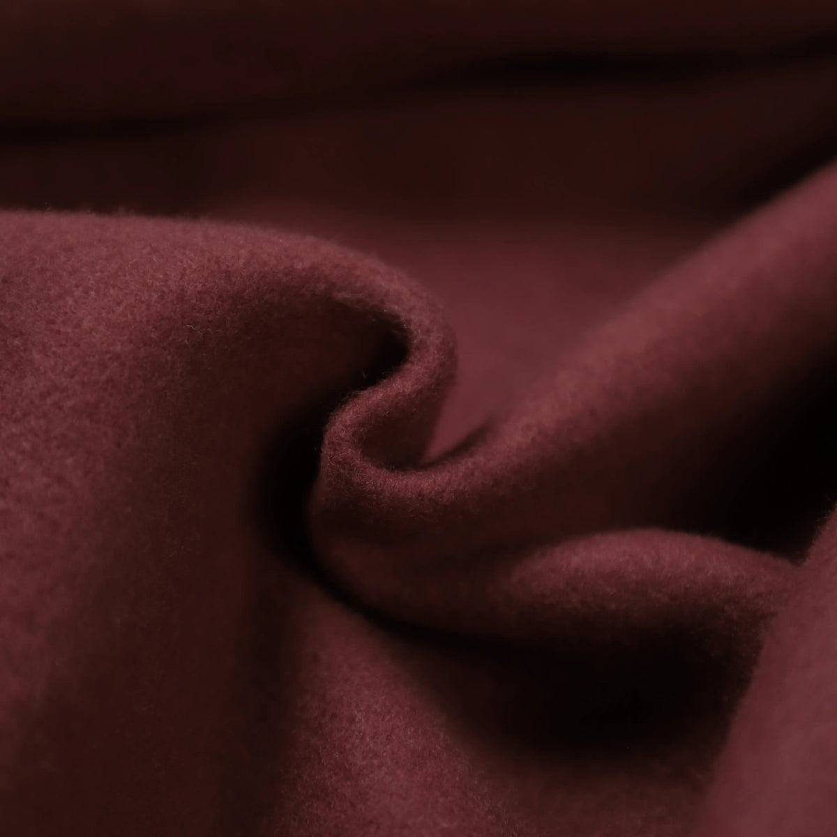 Mobius Zip Up Hoodie - Burgundy Red