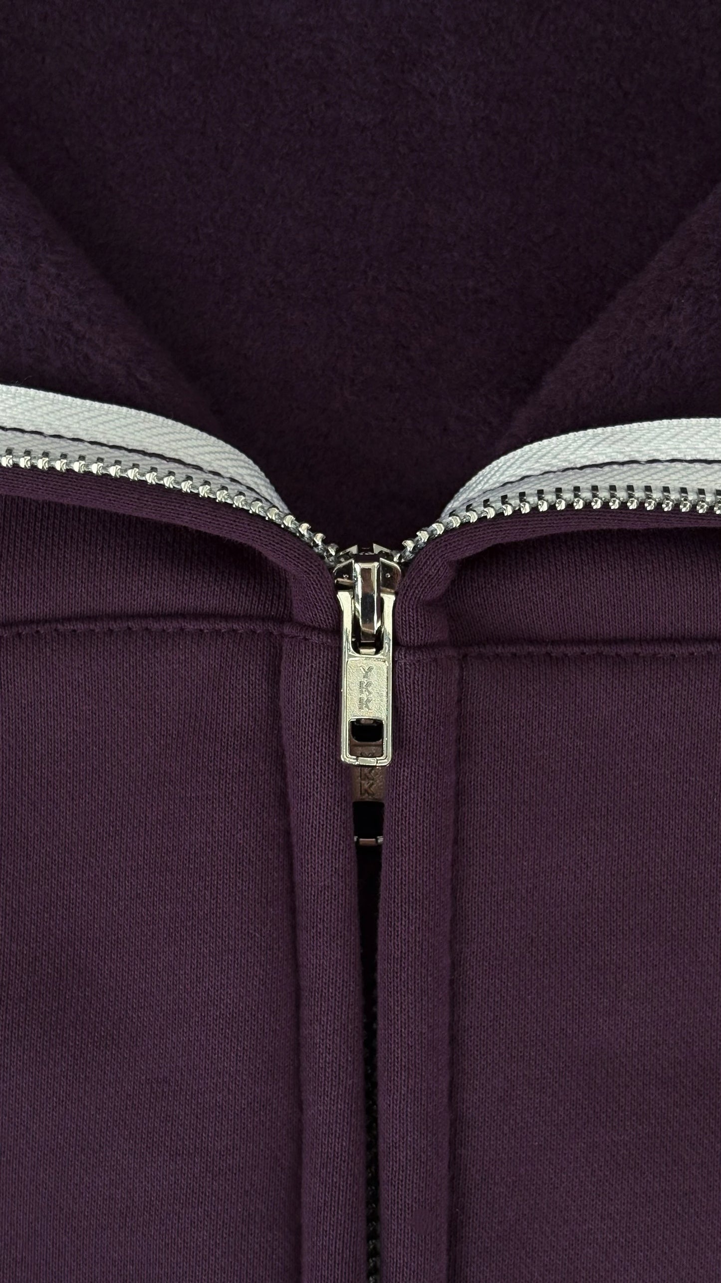 Mobius Zip Up Hoodie - Violet