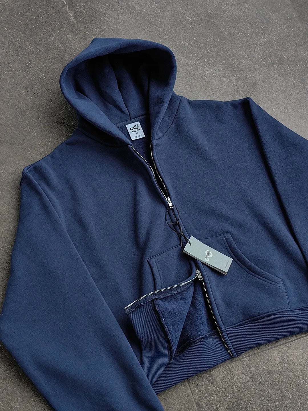 Mobius 380gsm Regal Navy Hoodie