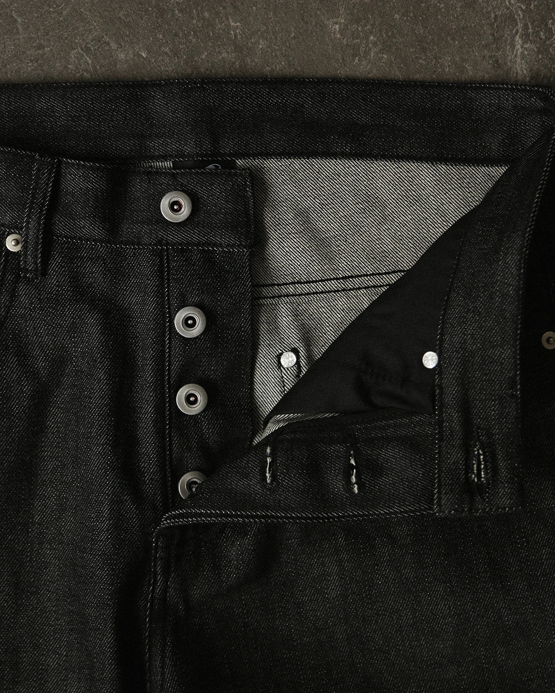 Mobius  Black Selvedge Denim