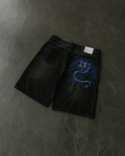Mobius Blue Dragon Jorts