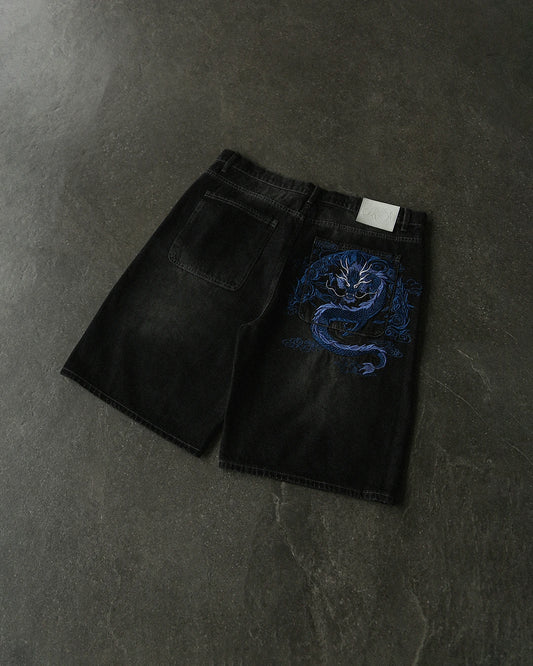 Mobius Blue Dragon Jorts