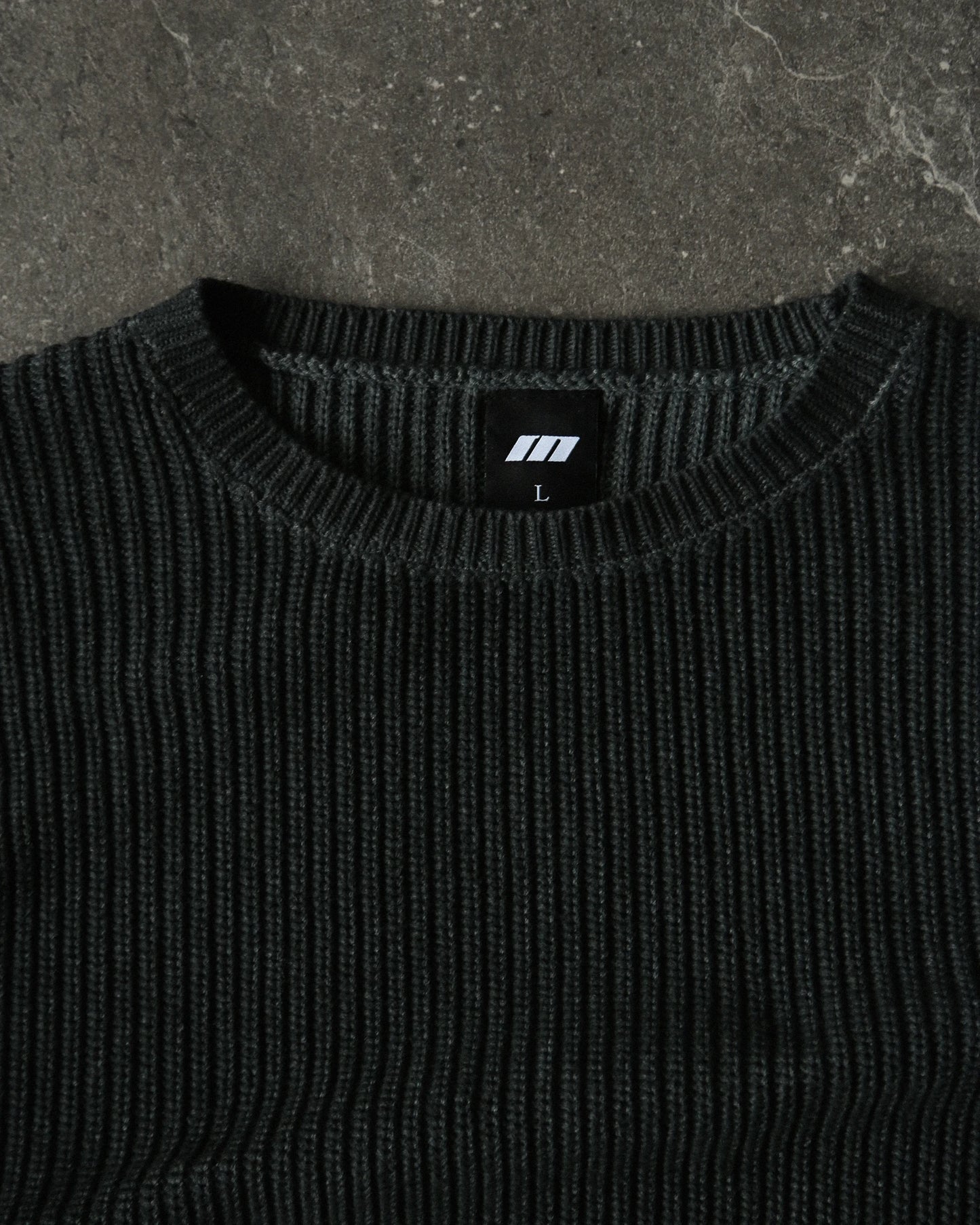 Mobius Faded Black Knit