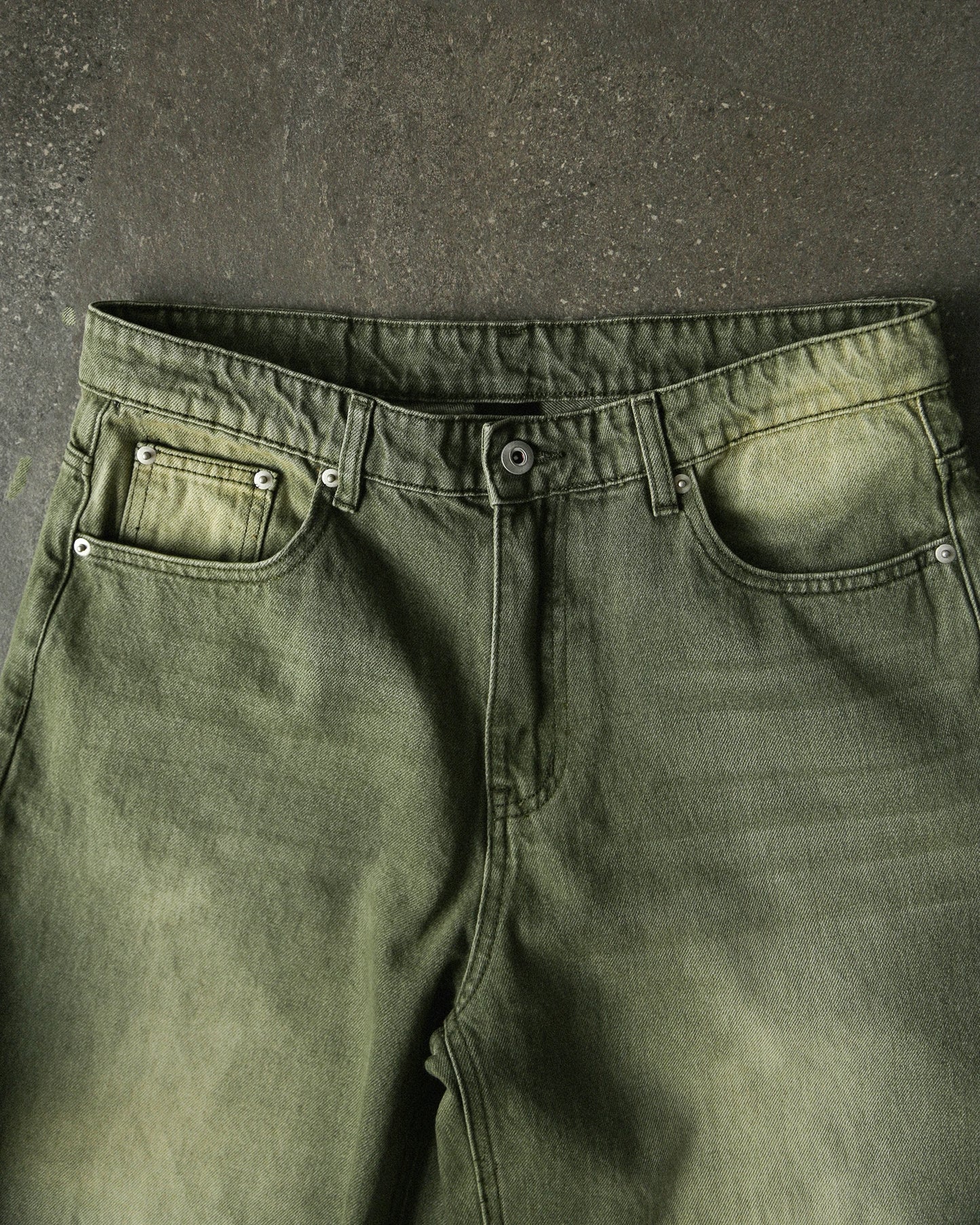 Mobius Matcha Baggy Jeans