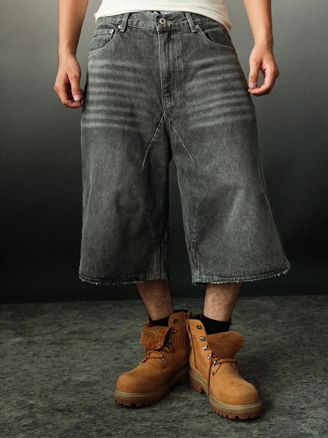 Mobius Slate Baggy Jorts