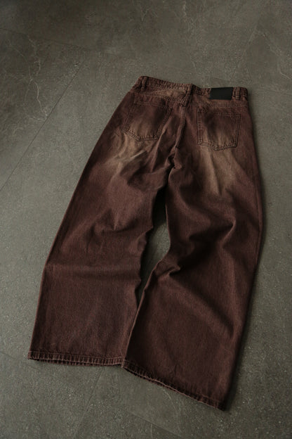 Mobius Cacao Baggy Jeans
