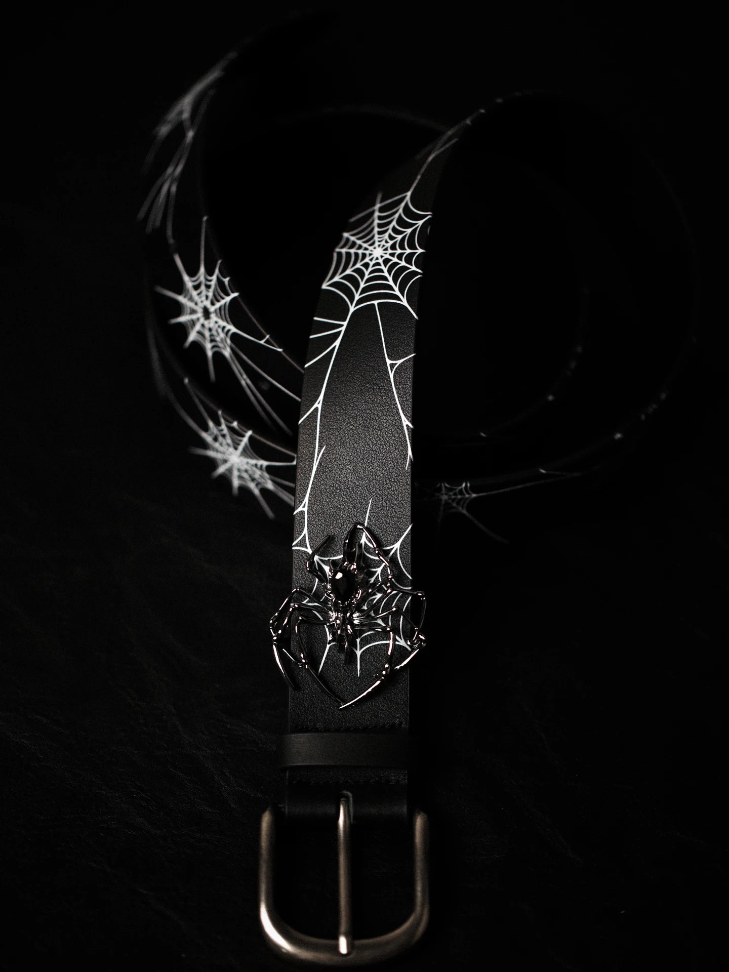Mobius Spider  Belt - Black (Free Spider Pin During Pre-Order)