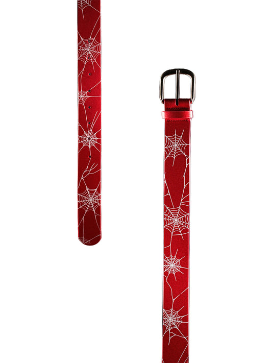 Mobius Spider  Belt - RED