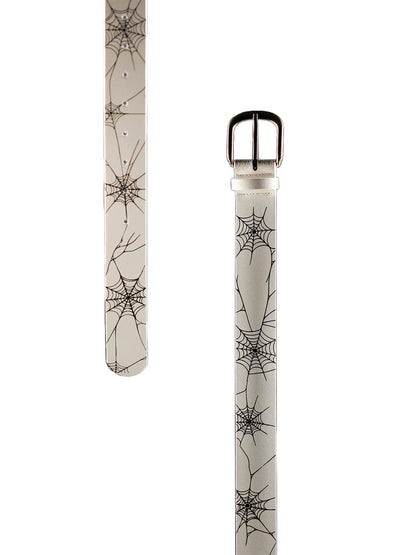 Mobius Spider  Belt - White