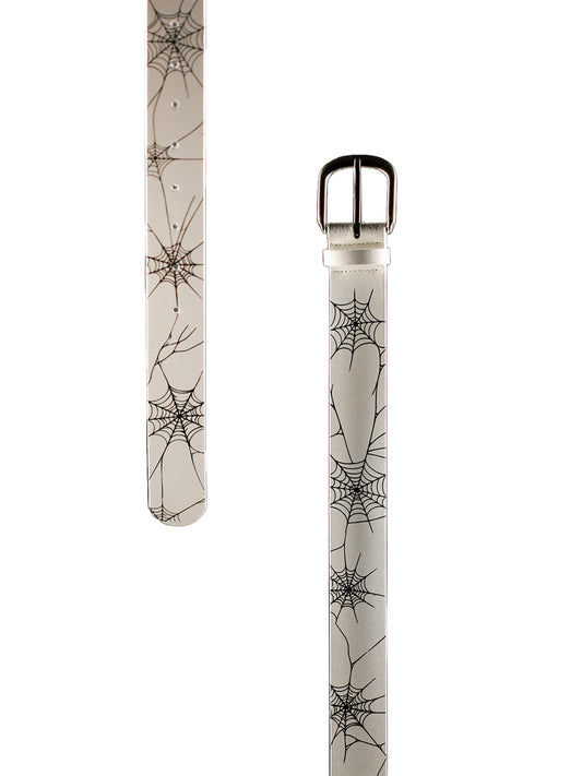 Mobius Spider  Belt - White