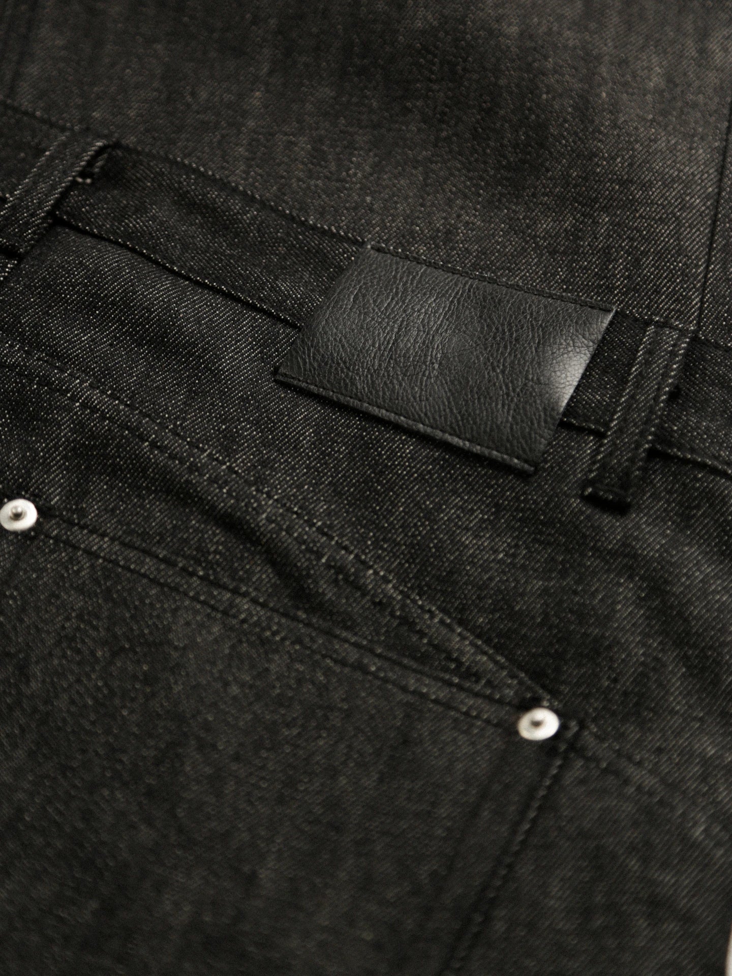Mobius Black Raw Selvedge Bootcut