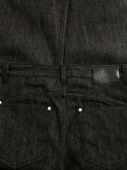 Mobius Black Raw Selvedge Bootcut