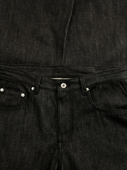 Mobius Black Raw Selvedge Bootcut