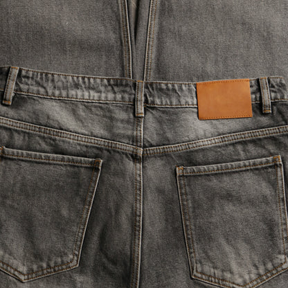 Mobius Vintage Curved Jeans - Slate