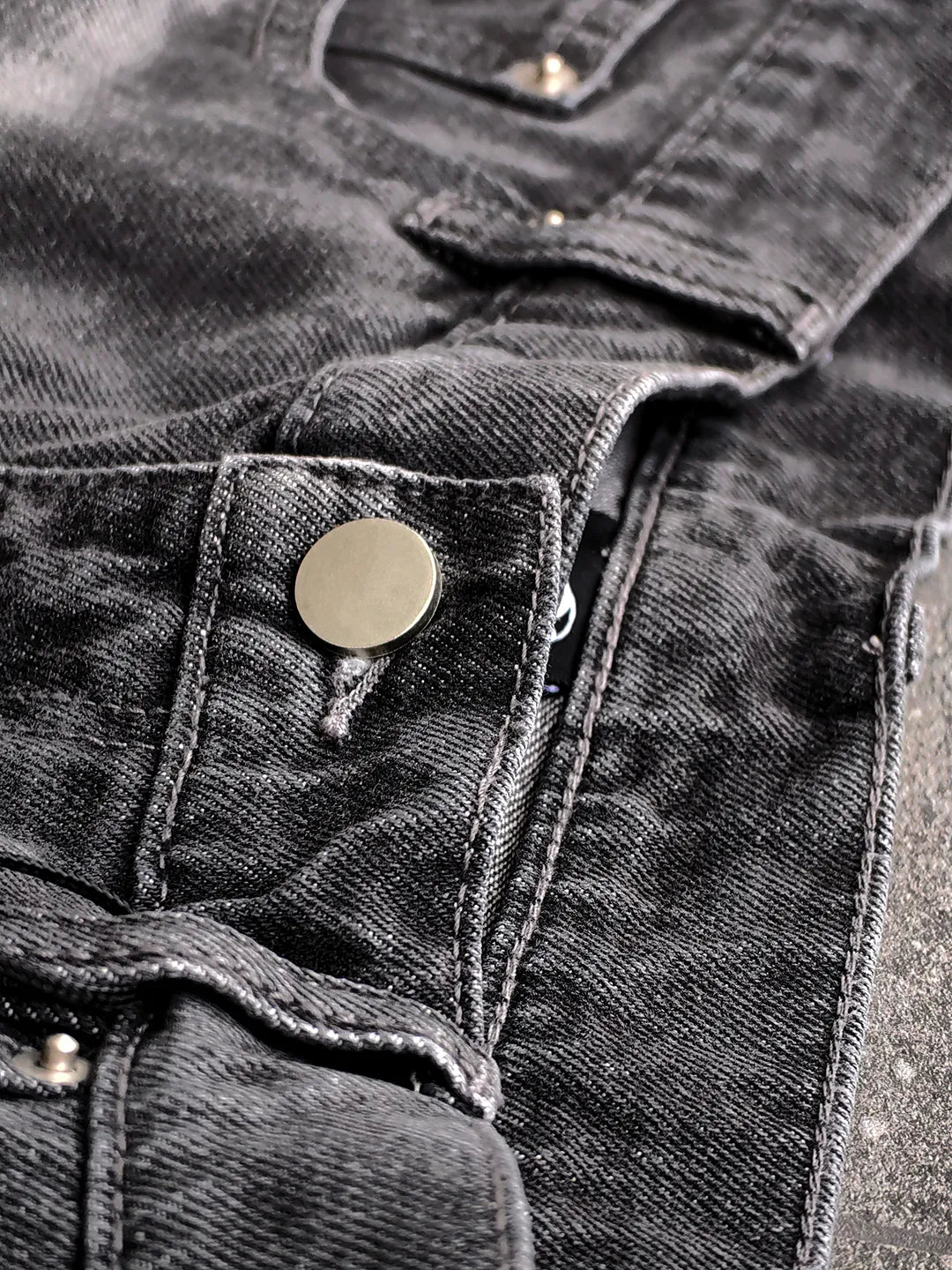Mobius Slate Baggy Jeans