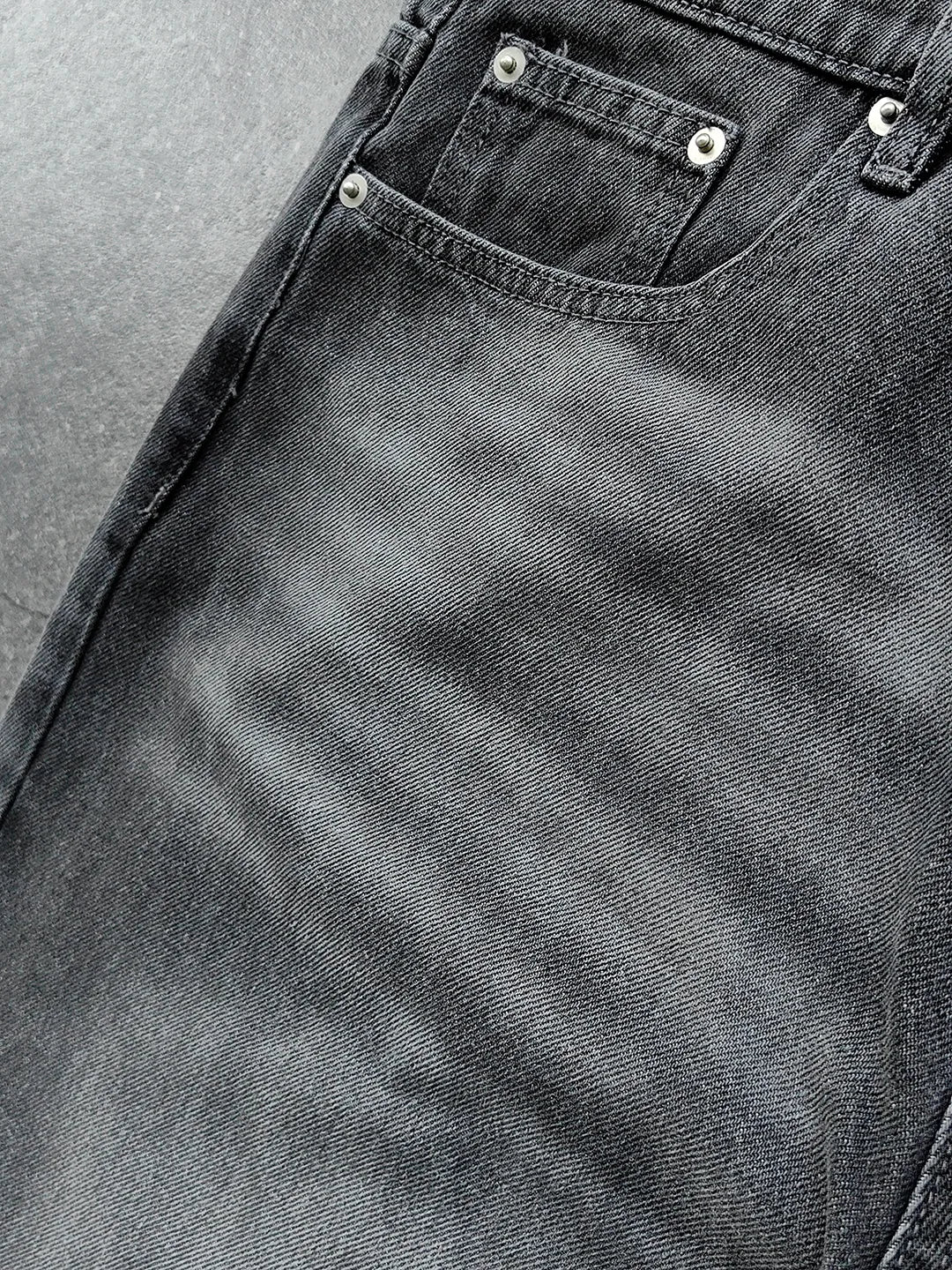 Mobius Slate Baggy Jeans