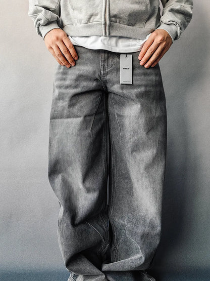 Mobius Slate Baggy Jeans