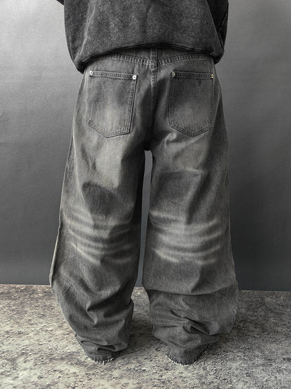 Mobius Slate Baggy Jeans