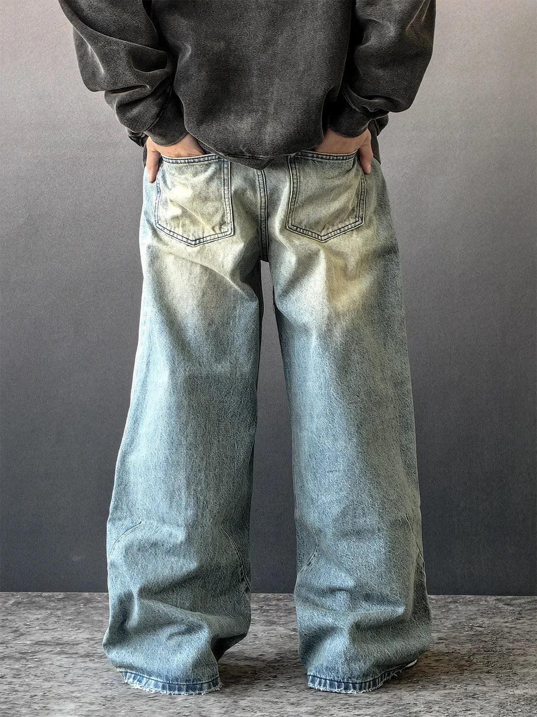Mobius Glacier Baggy Jeans - Mobius.stores
