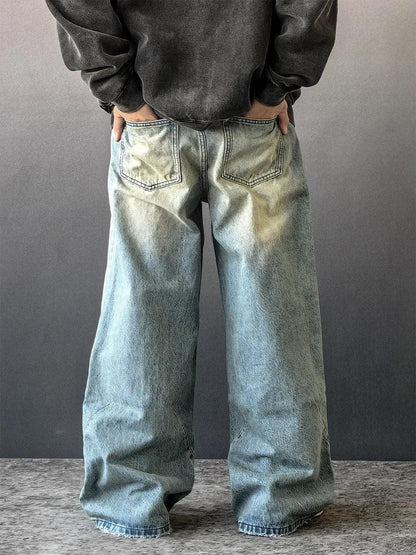 Mobius Glacier Baggy Jeans - Mobius.stores