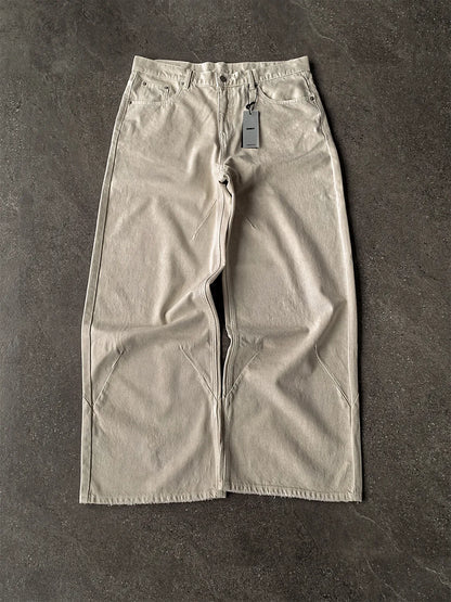 Mobius Ivory Baggy Jeans