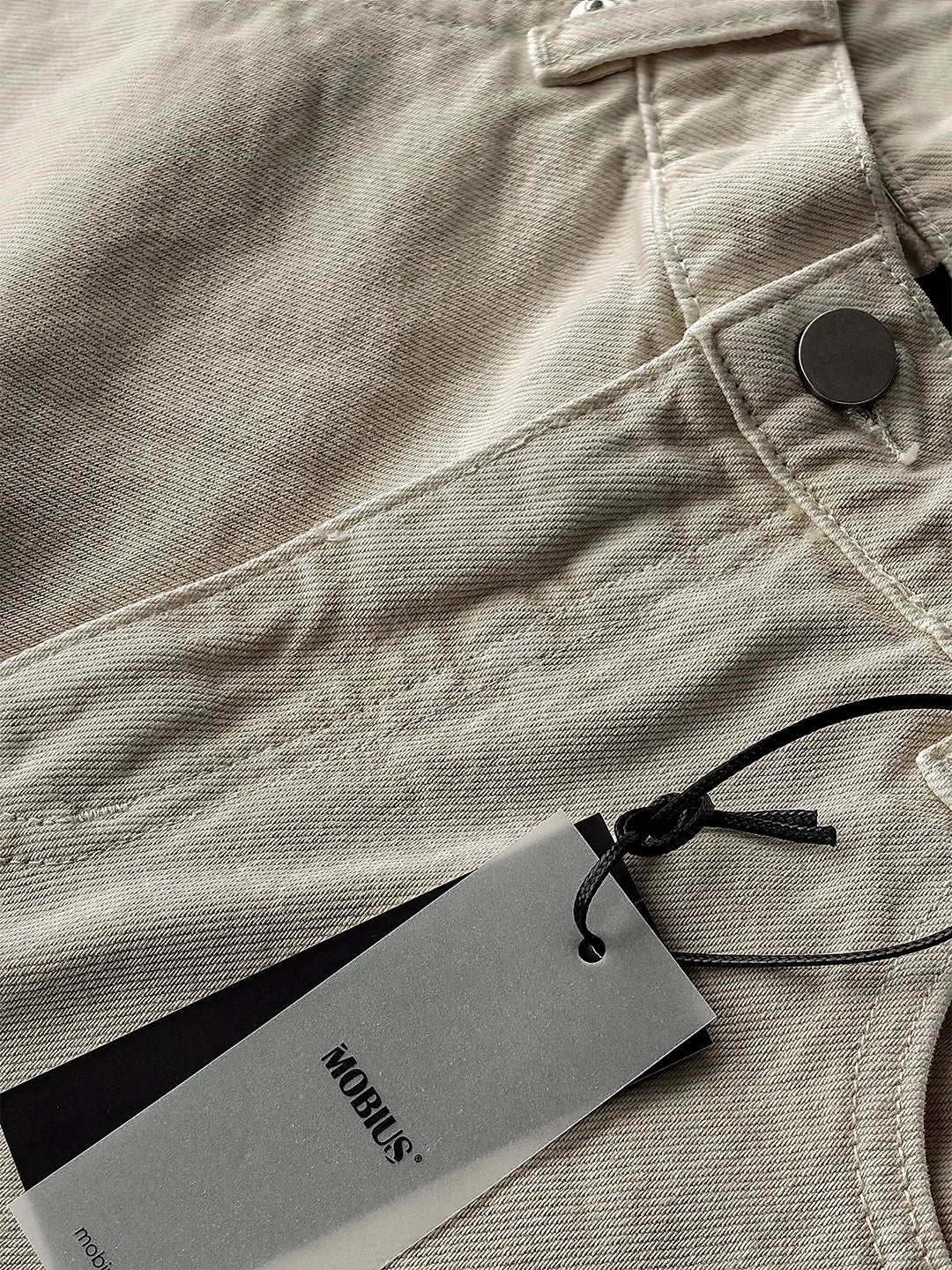 Mobius Ivory Baggy Jeans