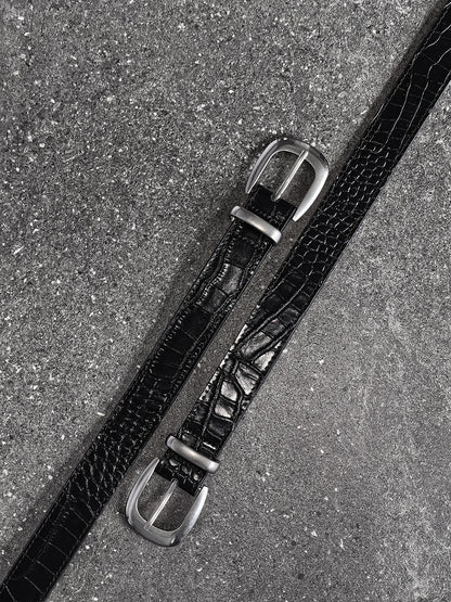 Mobius Croc Belt