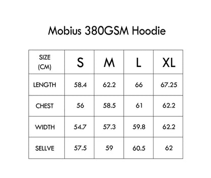 Mobius 380gsm Hoodie(R&N) - Mobius.stores