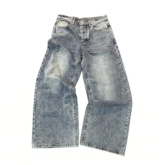 Mobius Snow-Washed  Baggy Jeans