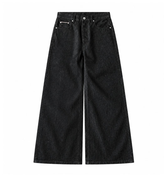 Mobius Raw Selvedge Denim - Black