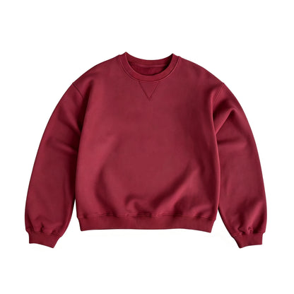 Mobius Crew Neck Wine-ish Red