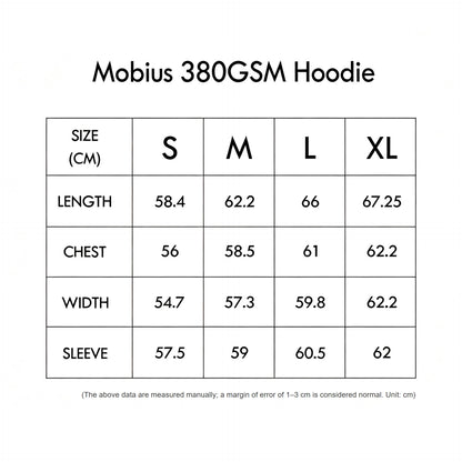 Mobius Zip Up Hoodie - Wine-ish Red